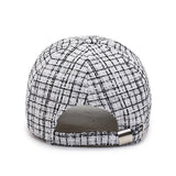 Vintage Check Baseball Cap