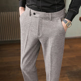 Men Trousers Casual Pants Suit Pants