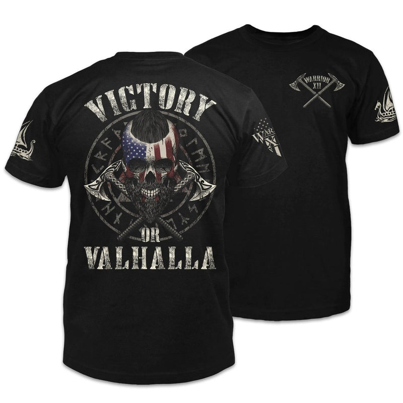 Until Valhalla T Shirt Summer New Men's T-shirt Vikings Warrior