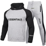 Fear Of God Fog Essentials Hoodie & Sweatpant 2 Piece Set For Men And Women