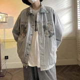 Denim Shirts Denim Jacket Men's Spring and Autumn Loose Jacket