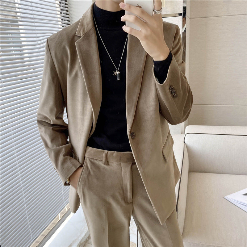 Seersucker Suit Two-Piece Suit