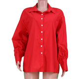 Women Bohemian Shirts Women's Summer Loose Cardigan Long Sleeve Shirt