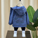 Toddler Boys Jackets Children's Clothing Boys' Coat Spring and Autumn Clothing Children's Trench Coat