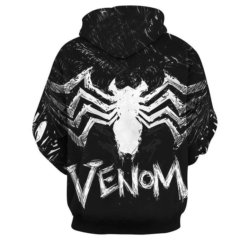 Carnage Hoodie Printed Zipper