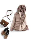 Women Winter Coats Puffer down Vest down Jacket Vest Vest Short Lightweight Vest
