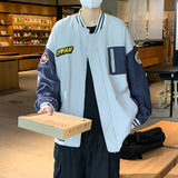 Corduroy Patch Jacket Baseball Uniform Men's Loose Stitching