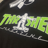 Thrasher T Shirt Summer Flame Skateboard Villain Hip Hop Printed Loose T-shirt