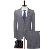 Seersucker Suit Men's Dustproof Suit Cover Edition