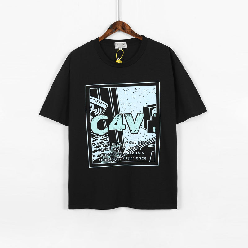 Cavempt Ce Printing Male and Female Couple Short Sleeve