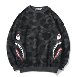 Bape Sweatshirt Camouflage Ape Crew Neck Sweater