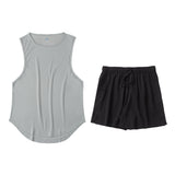 Man Tanks Spring Summer Sports Vest Suit Men
