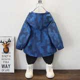 Toddler Boys Jackets Boy's Camouflage Shell Jacket Children Spring and Autumn