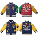 All Star Varsity Jacket Children's Cotton Wear Cotton Jacket