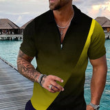Polo Shirts Men's Polo Shirt Short Sleeve T-shirt Top