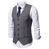 Tuxedo Vests Men Suit Vest Fashion Vest Suit Men plus Size