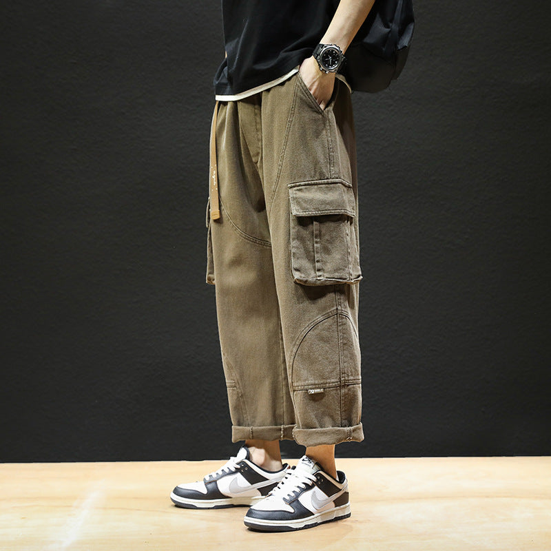 Men Cargo Pants Men Trendy Brand Pants Men's Autumn Loose Casual Pants