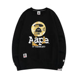 Bape Sweatshirt Camouflage Ape Crew Neck Sweater
