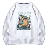 Men and Women Pokemon Pikachu Hoodie Pokémon Squirtle Crew Neck Pullover Sweatshirt