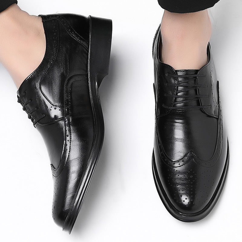 Indo Western Shoes Brogue Men's Leather Shoes