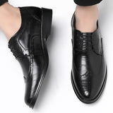 Indo Western Shoes Brogue Men's Leather Shoes