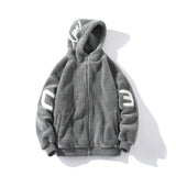Men's Autumn Winter Coat Fleece-Lined Thickened Cotton-Padded Coat