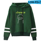 Dreamwastaken Novelty Hoodies Dream Merch Shirt Printed Fashion Loose Sweater