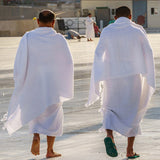 Mens Thobes Towel Hajj Clothes Ihram Muslim Robe
