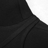 Emily Ratajkowski Dress Pleated Skirt Trailing Tube Top Dress