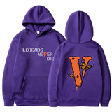 Juice WRLD in Loving Memory Hoodie Vlone & Friends Sweater Loose