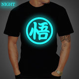 Back to the Future Costume Back to the Future T-shirt Cartoon Pattern Luminous T-shirt