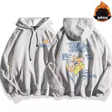 Tom and Jerry Hoodie Sweater Men's Autumn and Winter Long Sleeves Coat