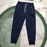 CHH Chrome Heart CHH Spring/Summer Stitching Embroidered Casual Trousers for Men and Women