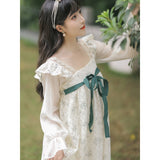 Fairy Dress Small Han Chinese Clothing Female Chinese Style Elements Fairy Retro Embroidered Autumn Mori Style
