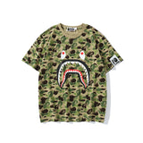 Bape T Shirt Short Sleeve Men and Women Loose-Fitting Casual T-shirt