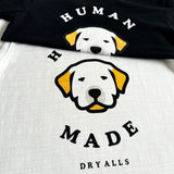 Human Made T-shirt Labrador Slub Cotton Loose Couple T-shirt