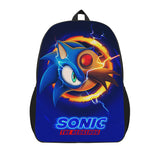 Shadow Backpack Sonic the Hedgehog Cartoon Backpack Polyester Burden Reduction Bag Printed Backpack
