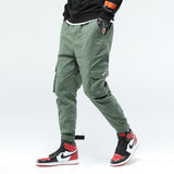 Men's Work Pants Men Straight Leg Pant Summer Multi-Pocket Cargo Pants Casual Trousers Fashion