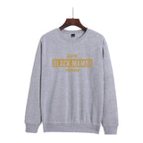 In Memory of Kobe Hoodie Kobe Memorial Clothing Casual Loose Men's and Women's Fleece round Neck Sweater