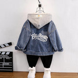 Toddler Boys Jackets Boys Autumn Wear Denim Jacket