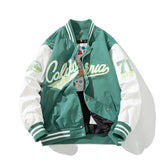 Varsity Jacket Hip Hop Embroidered Baseball Uniform