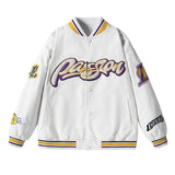 All Star Varsity Jacket Basketball Wear Jacket Stand Collar Embroidery Baseball Uniform