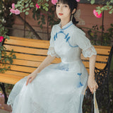 Women Cottagecore Dress Vintage Dress Long Dress
