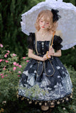 Gothic Lolita Harajuku Style Clothing Goth Style Lolita Elegant Op Short Sleeve Dress for Women