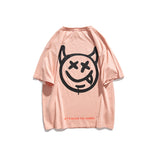 Men Tshirts Men Loose Couple Outfit Summer Half-Sleeve T-shirt Women
