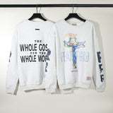 Kanye West Sunday Service Sweatshirt Autumn And Winter Leisure Loose Sweater Pullover