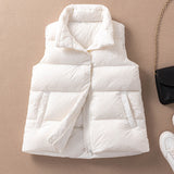 Women Winter Coats Puffer down down down down down Vest Female Autumn and Winter down Vest