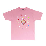 Amiri T Shirt Fashion Brand Short Sleeve T-shirt Shirt