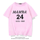 In Memory of Kobe T Shirt T-shirt Men and Women Loose Cotton