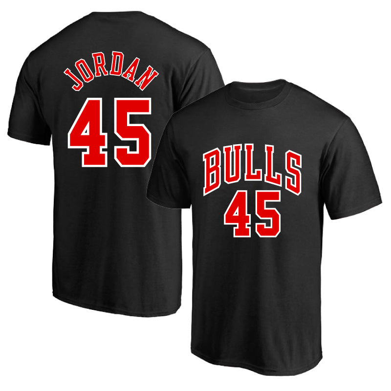 Chicago Bulls T Shirt Training Wear Short Sleeve